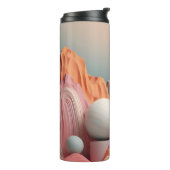 Mooie 3D Abstract Boho Thermosbeker (Gedraaid links)