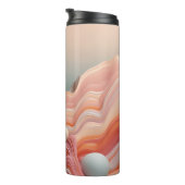 Mooie 3D Abstract Boho Thermosbeker (Geroteerd rechts)