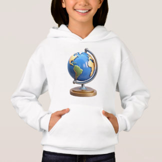 Mooie 3D Wereldbol Baby T-shirt – Kleine Ontdekkin