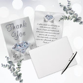 Mooie 60e bruiloft Jubileum dank u kaarten