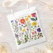 Mooie 60's Retro Wildflower, Bedankzakje (Geknipt)