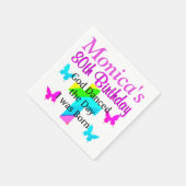 MOOIE 80E VERJAARDAG GEPERSONALISEERDE CHRISTELIJK SERVET (Hoek)