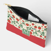 Mooie Aangepaste Aardbei Patronen Etui (Open)