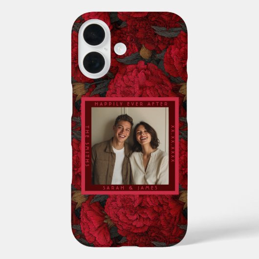 Mooie aangepaste anjer bestemmingshuwelijk Case-Mate iPhone case (Achterkant)