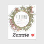Mooie Aangepaste Bloem Label Kiss-Cut (Vel)