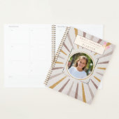 Mooie aangepaste kindernaam en foto citaat planner (Display)
