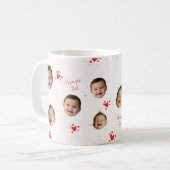 Mooie aangepaste koffiemok voor Vaderdag (Voorkant links)