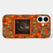 Mooie aangepaste lelies bloem verjaardagsfeestje Case-Mate iPhone case (Achterkant (horizontaal))