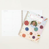Mooie aangepaste naam en foto Kinderen Astronomie Planner (Display)