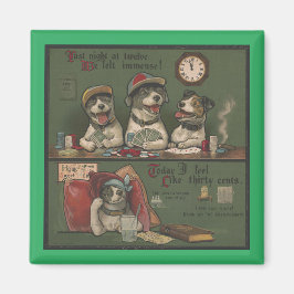 Mooie aangepaste pictorial mediterende magneten. magneet