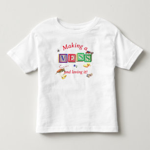 Mooie aanpasbare peuter T-shirt