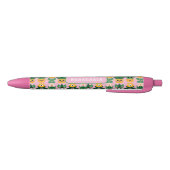 Mooie Aanpasbare Pot Plant Afdruk Zwarte Inkt Pen (Bodem)