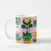 Mooie Aanpasbare Potplant Print Koffiemok (Links)