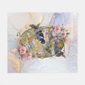 Mooie aanwijzer met fazanten fleece deken (Voorkant (Horizontaal))