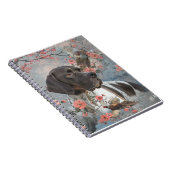 Mooie aanwijzer met fazanten notitieboek (Rechterzijde)