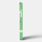 Mooie aardbei bloemige telefoonhoes. Case-Mate iPhone case (Achterkant / Links)