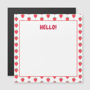Mooie Aardbei Kawaii Liefhebber Esthetisch Patroon