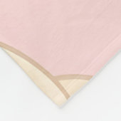 Mooie Aardbei Slagroom Patroon Fleece Deken (Hoek)