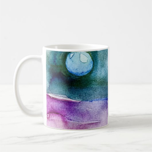 Mooie aarde koffiemok (Links)