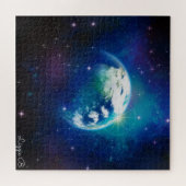 Mooie aarde legpuzzel (Horizontaal)