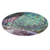 Mooie Abalone-moeder van Pearl Blue Pink Snijplank (Hoek)