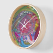 Mooie Abstract Kleurrijke Marmer Vloeibaar Gemaakt (Hoek)