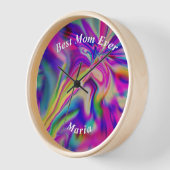 Mooie Abstract Kleurrijke Vloeibare Marmer (Hoek)