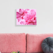 Mooie abstract mooie roze roos moderne bloem canvas afdruk (Insitu (Woonkamer))