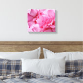 Mooie abstract mooie roze roos moderne bloem canvas afdruk (Insitu (Slaapkamer))