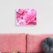 Mooie abstract mooie roze roos moderne bloem canvas afdruk (Insitu (Woonkamer))