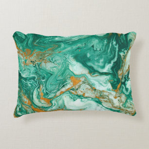 Mooie abstracte achtergrond. Golden en donkere gre Accent Kussen