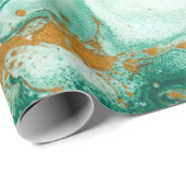 Mooie abstracte achtergrond. Golden en donkere gre Cadeaupapier (Rol Hoek)