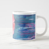 Mooie, Abstracte achtergrond van ventilatorventila Grote Koffiekop (Rechts)