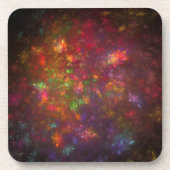 Mooie abstracte bier onderzetter (Voorkant)