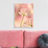 Mooie Abstracte Bloem Canvas Afdruk (Insitu (Woonkamer))