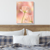 Mooie Abstracte Bloem Canvas Afdruk (Insitu (Slaapkamer))