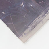 Mooie Abstracte bloemen #3 Fleece Deken (Hoek)