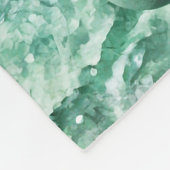 Mooie Abstracte bloemen #8 Fleece Deken (Hoek)