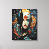Mooie abstracte canvas afdruk (Voorkant)