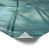 Mooie Abstracte droompaprika's bloemen Poster (Hoek)