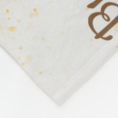 Mooie Abstracte gele labrador Fleece Deken (Hoek)