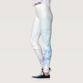 Mooie Abstracte geometrische stijlvolle kunst Leggings (Links)