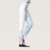 Mooie Abstracte geometrische stijlvolle kunst Leggings (Rechts)