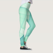 Mooie Abstracte geometrische stijlvolle kunst Leggings (Rechts)