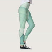 Mooie Abstracte geometrische stijlvolle kunst Leggings (Rechts)