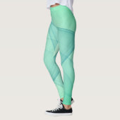 Mooie Abstracte geometrische stijlvolle kunst Leggings (Links)