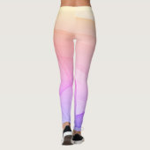 Mooie Abstracte geometrische stijlvolle kunst Leggings (Achterkant)