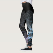 Mooie Abstracte geometrische stijlvolle kunst op z Leggings (Links)