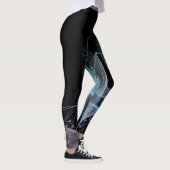 Mooie Abstracte geometrische stijlvolle kunst op z Leggings (Rechts)