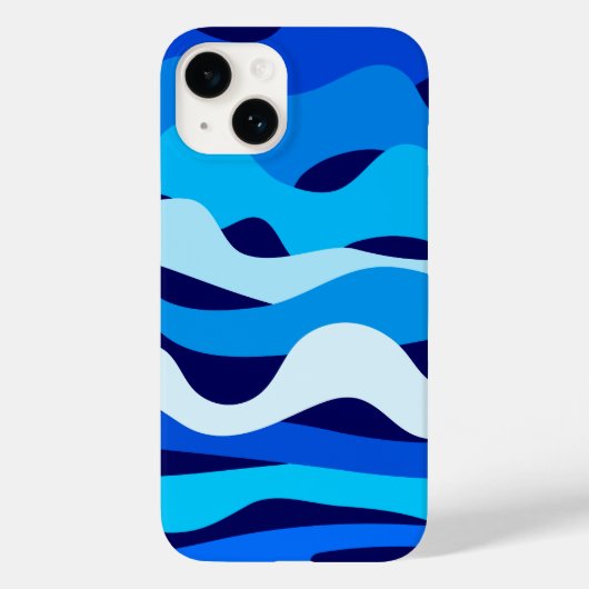 Mooie abstracte golven Case-Mate iPhone case (Achterkant)